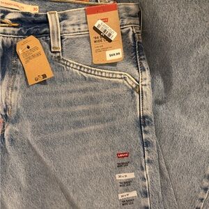 Levi's Women's Light Blue Wide Leg Jeans